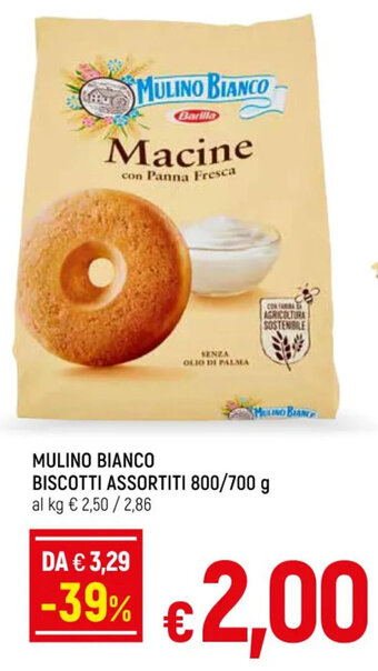 A&O Mulino Bianco Biscotti Assortiti 800/700 g offerta