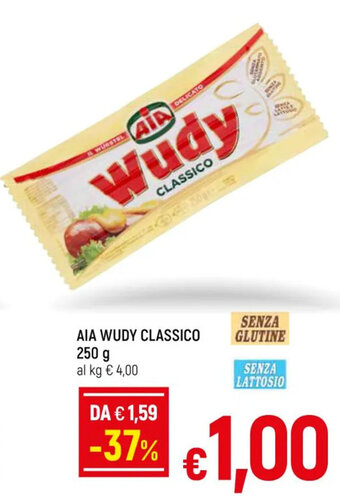 A&O AIA Wudy Classico 250 g offerta