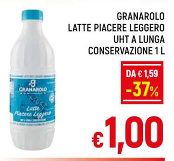 A&O Granarolo Latte Piacere Leggero UHT A Lunga Conservazione 1 L offerta