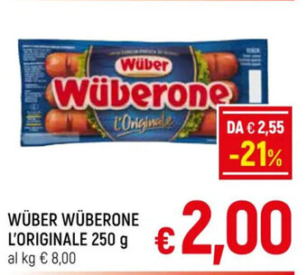 A&O Wüber Wüberone L'Originale 250 g offerta