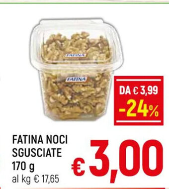 A&O Fatina Noci Sgusciate 170 g offerta
