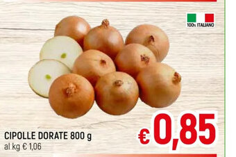 A&O Cipolle Dorate 800 g offerta