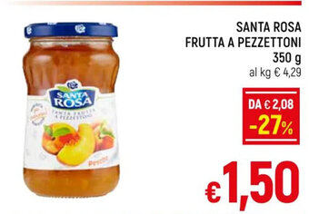A&O Santa Rosa Frutta A Pezzettoni 350 g offerta