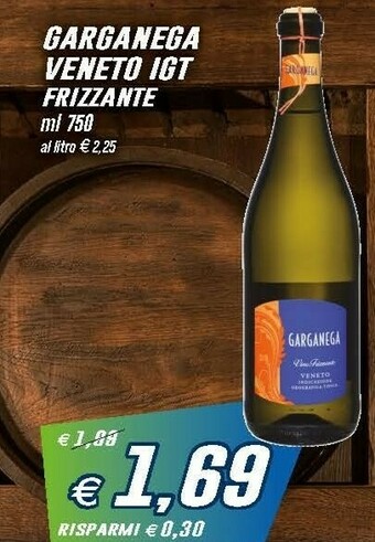 Prix Quality Garganega Veneto Igt Frizzante offerta