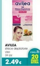 Tigotà Avilea Strisce Depilatorie Viso offerta
