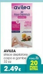 Tigotà Avilea Strisce Depilatorie Corpo E Gambe offerta