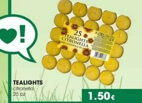 Tealights Citronella
