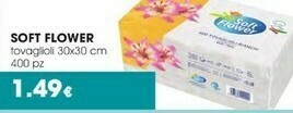 Tigotà Soft Flower Tovaglioli offerta