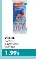 Tigotà Vileda 3 Action Supermocio Ricambio offerta