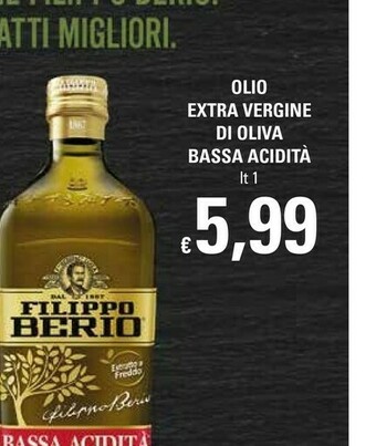 Basko Filippo berio Olio Extra Vergine Di Oliva offerta