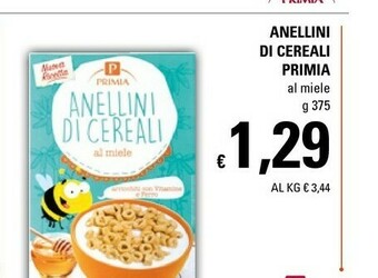 Basko Primia Anellini Di Cereali offerta