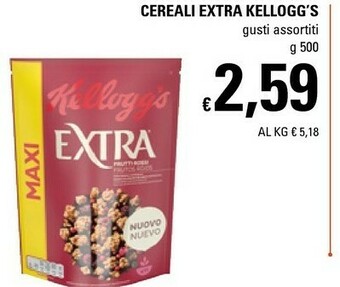 Basko Kelloggs Cereali Extra offerta