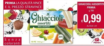Basko Primia Ghiaccioli Assortiti offerta