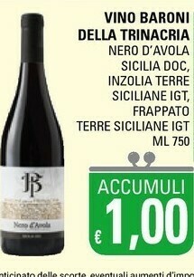 Basko Vino Baroni Della Trinacria offerta