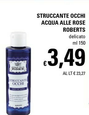 Basko Roberts Struccante Occhi Acqua Alle Rose offerta