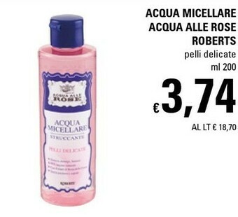 Basko Roberts Acqua Micellare offerta