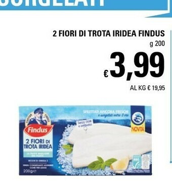 Basko Findus 2 Fiori Di Trota Iridea offerta