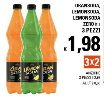 Basko Lemon soda Zero offerta