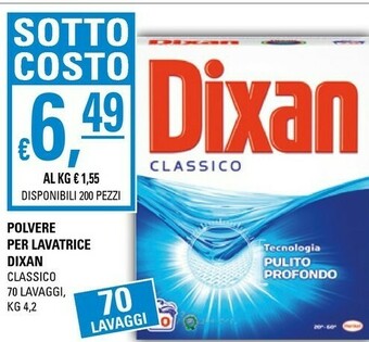 Basko Dixan Classico Polvere Per Lavatrice offerta