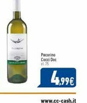 C+C Italmarket Pecorino Doc Cocci 750ml offerta