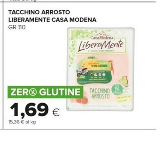 Tigre Casa Modena Libera Mente Tacchino Arrosto 110 G(ml) offerta