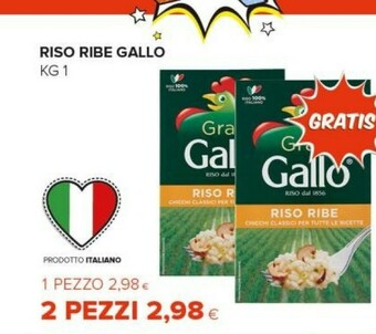 Tigre Gallo Riso Ribe Chicchiricchi 1000 G(ml) offerta