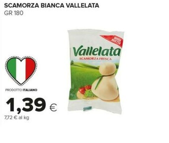 Tigre Vallelata Vallelata - Scamorza Fresca 180 g(ml) offerta