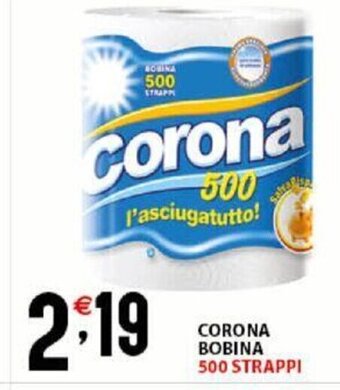 Sisa Corona Bobina 500 Strappi offerta