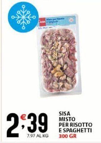Sisa Misto per Risotto e spaghetti 300 gr