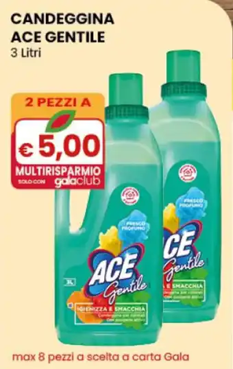 Ace Candeggina Gentile 3 Litri