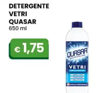 Quasar Detergente Vetri 650 ml