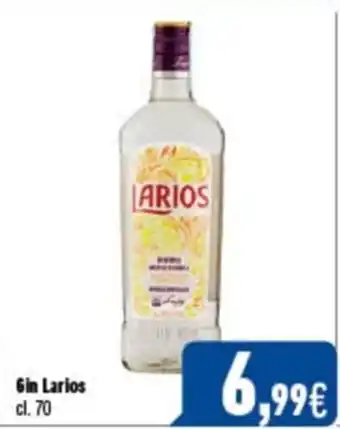 C+C Italmarket Larios Gin 70 cl. offerta