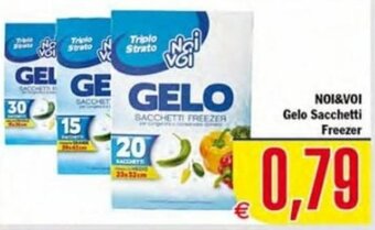 Conté Supermercati Noi&Voi Gelo Sacchetti Freezer offerta