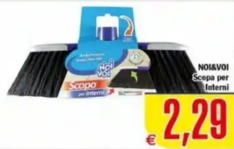 Conté Supermercati Noi&Voi Scopa per Interni offerta