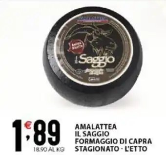 Sisa Amalattea il Saggio Formaggio di Capra Stagionato-L'Etto offerta