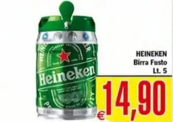Heineken Birra Fusto lt. 5