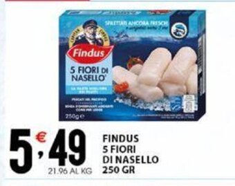 Findus 5 Fiori Di Nasello 250 gr