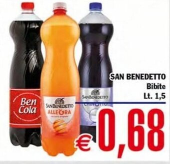 Conté Supermercati San Benedetto Bibite lt. 1,5 offerta