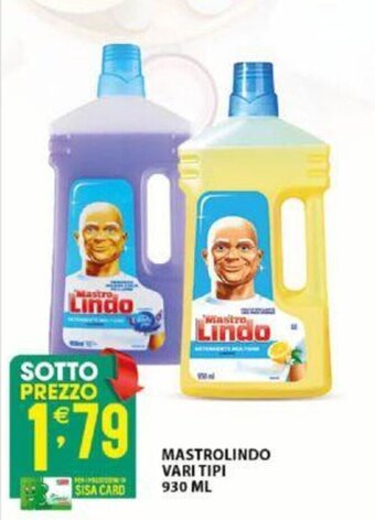 Sisa Mastrolindo Vari Tipi 930 ml offerta