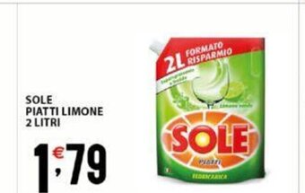 Sisa Sole Piatti Limone 2 Litri offerta
