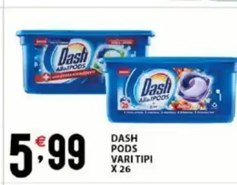 Sisa Dash Pods Vari Tipi x 26 offerta