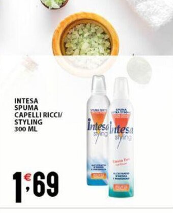 Sisa Intesa Spuma Capelli Ricci/ Styling 300 ml offerta