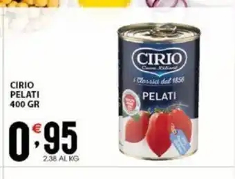 Sisa Cirio Pelati 400 gr offerta