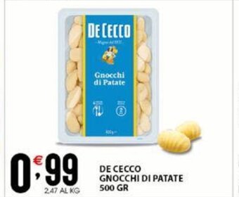 De Cecco Gnocchi Di Patate 500 gr