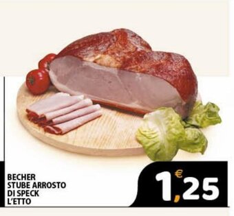 Premium Supermercati Becher Stube Arrosto Di Speck L'etto offerta