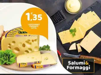 Premium Supermercati Salumi & Formaggi Leerdammer Fondente L'Etto offerta