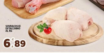 Premium Supermercati Sovracosce Di Tacchino Al Kg offerta