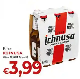Supermercati Nonna Isa Ichnusa Birra 6x33 cl offerta