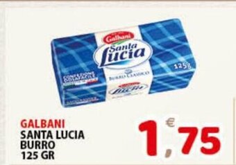 Premium Supermercati Galbani Santa Lucia Burro 125 Gr offerta