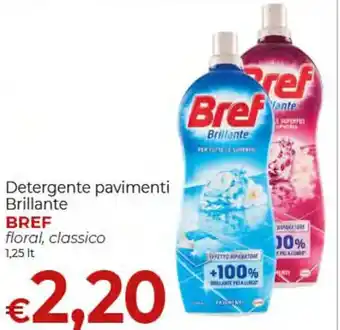 Supermercati Nonna Isa Bref Detergente pavimenti Brillante floral, classico 1,25 lt offerta
